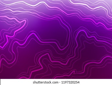 Dark Purple vector texture with colored lines. Blurred decorative design in simple style with lines. The pattern can be used as ads, poster, banner for commercial.
