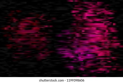 Dark Purple vector texture with colored lines. Lines on blurred abstract background with gradient. The pattern can be used for busines ad, booklets, leaflets