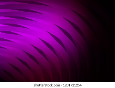 Dark Purple vector texture with colored lines. Modern geometrical abstract illustration with staves. Smart design for your business advert.
