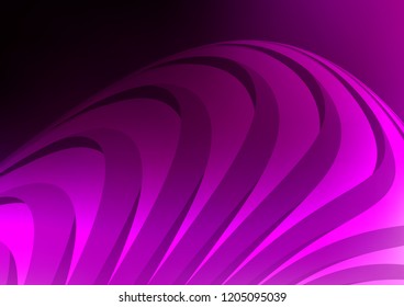 Dark Purple vector texture with colored lines. Shining colored illustration with narrow lines. Smart design for your business advert.