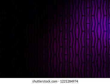Dark Purple vector texture with colored lines. Blurred decorative design in simple style with lines. The pattern can be used for websites.