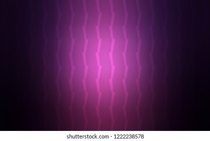 Dark Purple vector texture with colored lines. Blurred decorative design in simple style with lines. Smart design for your business advert.