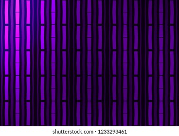Dark Purple vector texture with colored lines. Shining colored illustration with narrow lines. The template can be used as a background.