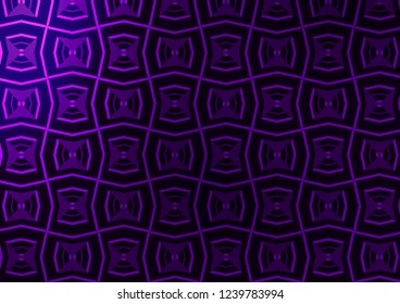 Dark Purple vector texture with colored lines. Modern geometrical abstract illustration with staves. Pattern for ads, posters, banners.