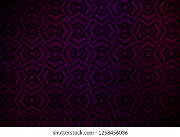 Dark Purple vector texture with colored lines. Blurred decorative design in simple style with lines. Pattern for business booklets, leaflets.