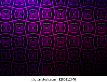 Dark Purple vector texture with colored lines. Blurred decorative design in simple style with lines. Pattern for websites, landing pages.