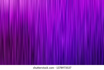 Dark Purple vector texture with colored lines. Glitter abstract illustration with colored sticks. Smart design for your business advert.