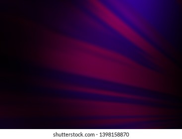 Dark Purple vector texture with colored lines. Decorative shining illustration with lines on abstract template. Smart design for your business advert.