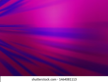 Dark Purple vector texture with colored lines. Lines on blurred abstract background with gradient. Backdrop for TV commercials.