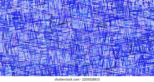 Dark Purple vector texture with colored lines. Modern geometrical abstract illustration with Lines. Smart design for your business advert.