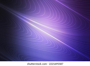 Dark Purple vector texture with colored lines. Shining colored illustration with sharp stripes. Pattern for your busines websites.