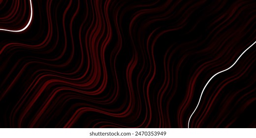 Dark Purple vector texture with curves. Colorful illustration, which consists of curves. Pattern for ads, commercials.