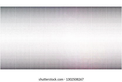 Dark Purple vector  texture with disks. Blurred decorative design in abstract style with bubbles. New template for your brand book.