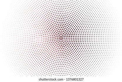 Dark Purple vector  texture with disks. Blurred decorative design in abstract style with bubbles. Pattern for futuristic ad, booklets.