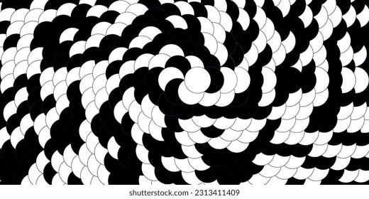 Dark Purple vector texture with disks. Abstract decorative design in gradient style with bubbles. Pattern for business ads.
