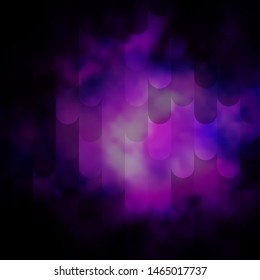 Dark Purple vector texture with lines. Modern abstract illustration with colorful lines. Best design for your posters, banners.