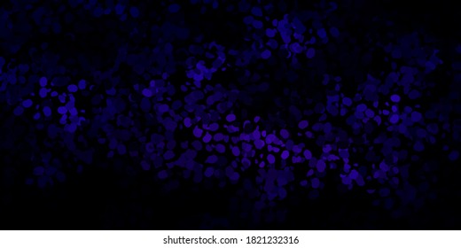 Textura vectorial púrpura oscura con formas memphis. Formas abstractas coloridas con gradiente de estilo sencillo. Diseño moderno para tus anuncios.