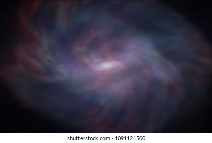 Dark Purple vector texture with milky way stars. Shining colored illustration with bright astronomical stars. Pattern for astronomy websites.