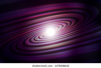 Dark Purple vector texture with milky way stars. Modern abstract illustration with Big Dipper stars. Pattern for astronomy websites.