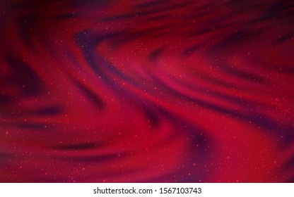 Dark Purple vector texture with milky way stars. Shining colored illustration with bright astronomical stars. Pattern for astronomy websites.
