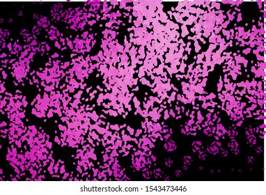 Dark Purple vector texture with random forms. Decorative design in abstract style with random forms. Background for a cell phone.
