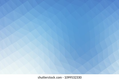 Dark Purple vector triangle mosaic template. Shining illustration, which consist of triangles. Brand new style for your business design.