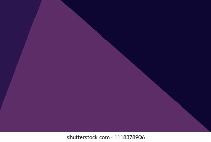 Dark Purple vector triangle mosaic background. Creative illustration in halftone style with gradient. The textured pattern can be used for background.