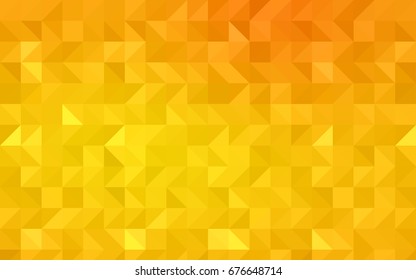 Dark Purple vector triangle mosaic pattern. A vague abstract illustration with gradient. The polygonal design can be used for your web site.