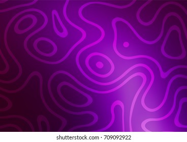 Dark Purple vector zentangle elegant texture. Creative illustration in blurred style with doodles. Brand-new style for your business design.