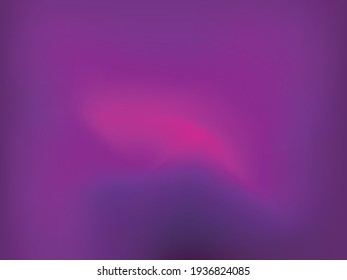 Dark Purple and Violet background vector template. Blurred aurora on abstract background with colorful gradient. good for ads, poster, banner of your website.
