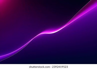 Fondo de Onda Púrpura Oscura, Fondo geométrico abstracto con formas líquidas. Ilustración vectorial.