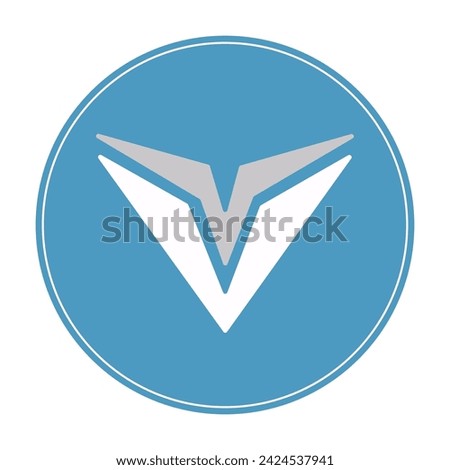 dark purple wings logo set idea template vector . 