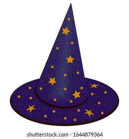 Dark purple wizard hat