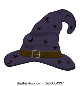 Dark purple wizard hat