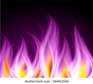 Dark purple yellow Abstract fire background. 