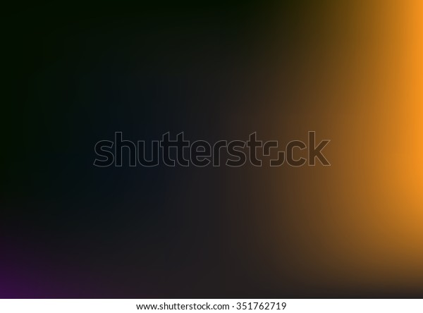Dark Purple Yellow Gradient Abstract Backgroundchristmas Stock Vector Royalty Free