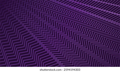 Dark purple with zig zag stripes line abstract background for backdrop or presentation