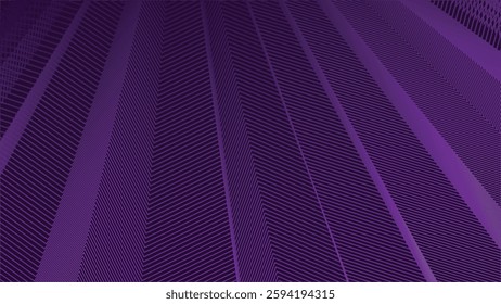 Dark purple with zig zag stripes line abstract background for backdrop or presentation