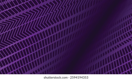 Dark purple with zig zag stripes line abstract background for backdrop or presentation