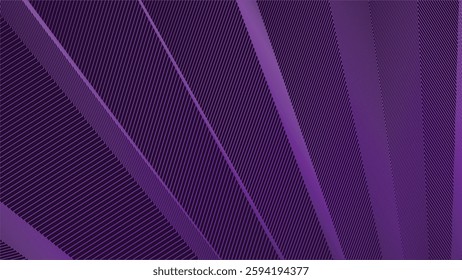 Dark purple with zig zag stripes line abstract background for backdrop or presentation