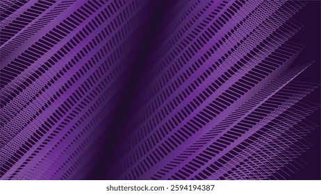 Dark purple with zig zag stripes line abstract background for backdrop or presentation
