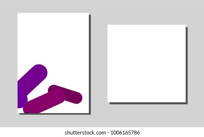 Dark Purplevector banner for websites. Glitter abstract design concept with text box. New design for a poster, banner of your website.