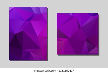 Dark Purplevector layout for Leaflets. Blurred decorative design in abstract style with textbox. Completely new template for your brand book.