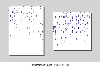 Dark Purplevector template for landing pages. Glitter abstract design concept with text box. Pattern for ads, leaflets, labels of your business.