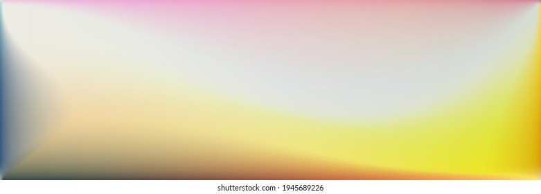 Dark Rainbow Bright Wavy Gradient Mesh. Vibrant Blank Water Blurred Texture Illustration. Colorful Vivid Wavy Gradient Mesh. Color Multicolor Horizontal Lines Backdrop. Natural Blurred Background.