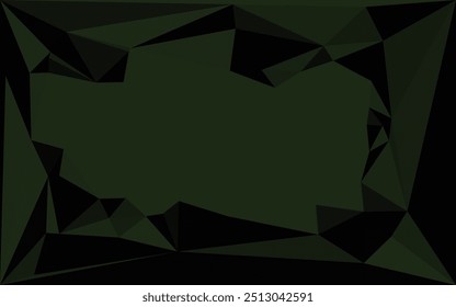 Dark Realistic polygonal background for your graphic resource