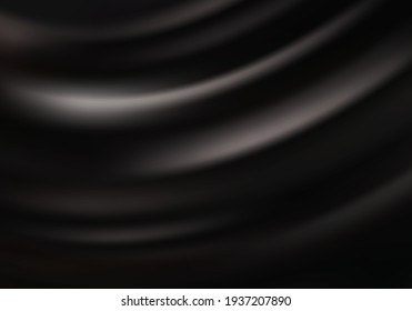 Dark Realistic Silk Texture Background Abstract Background Design Template