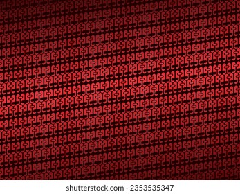 Dark red abstract background with modern concept. Vector horizontal template for digital lux business banner, contemporary formal invitation, luxury voucher, prestigious gift certificate.