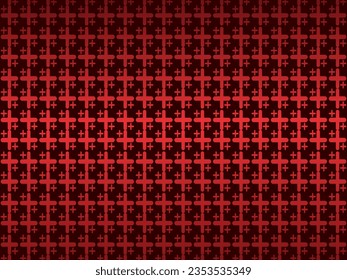 Dark red abstract background with modern concept. Vector horizontal template for digital lux business banner, contemporary formal invitation, luxury voucher, prestigious gift certificate.