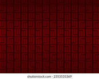 Dark red abstract background with modern concept. Vector horizontal template for digital lux business banner, contemporary formal invitation, luxury voucher, prestigious gift certificate.